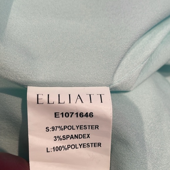 Revolve Elliott Camo Dress Aqua Color Size XS EUC - Picture 10 of 14